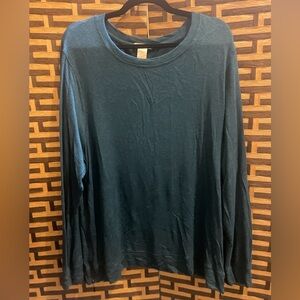 MATTY M teal zipper detail top women’s xxl